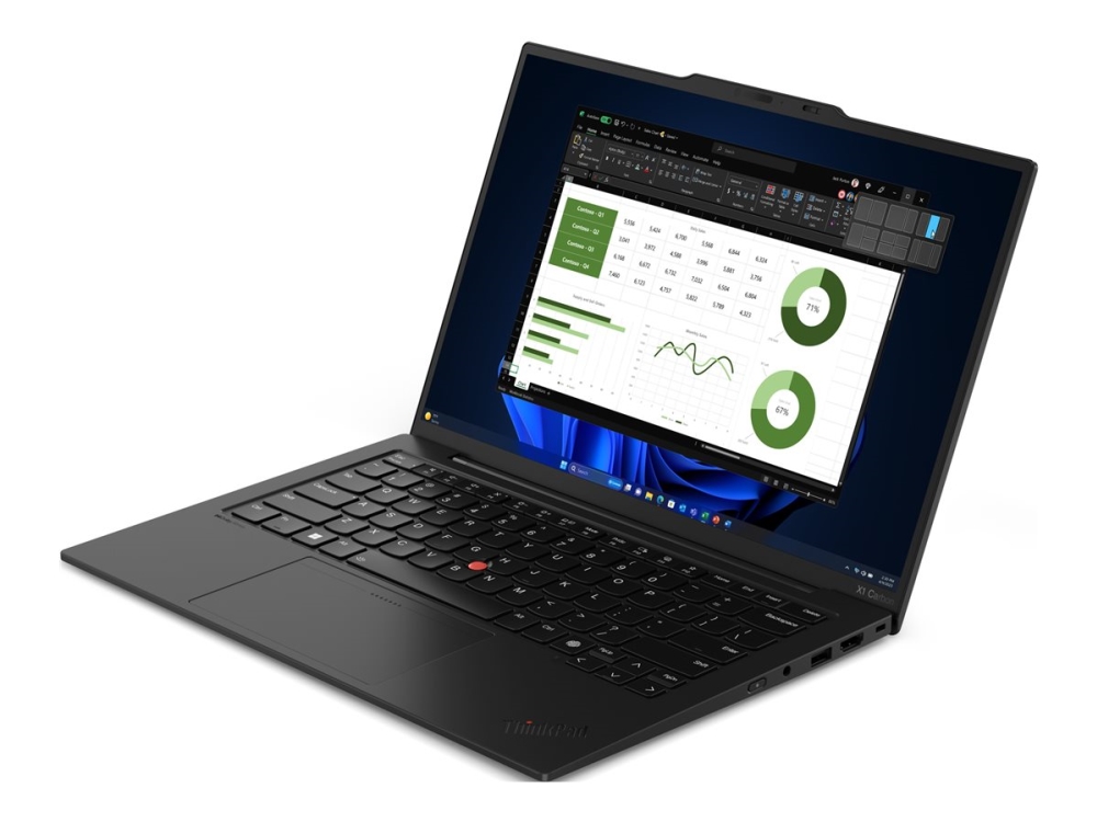 Lenovo Thinkpad X1 Carbon Gen 12 21kc 180 Graders Gångsjarnskonstruktion Intel Core Ultra 5 125u / Upp Till 4.3 Ghz Evo Win 11 Pro Intel