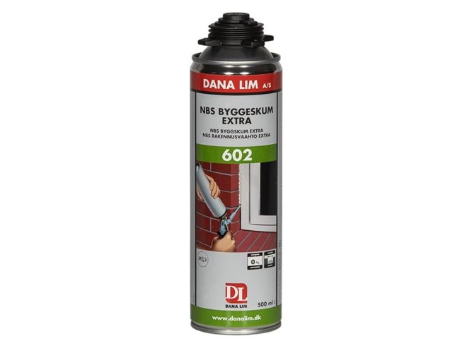 Dana Lim NBS byggeskum 500ml - Extra 602, fugeskum isocyanatfri (kræver ikke cert.)