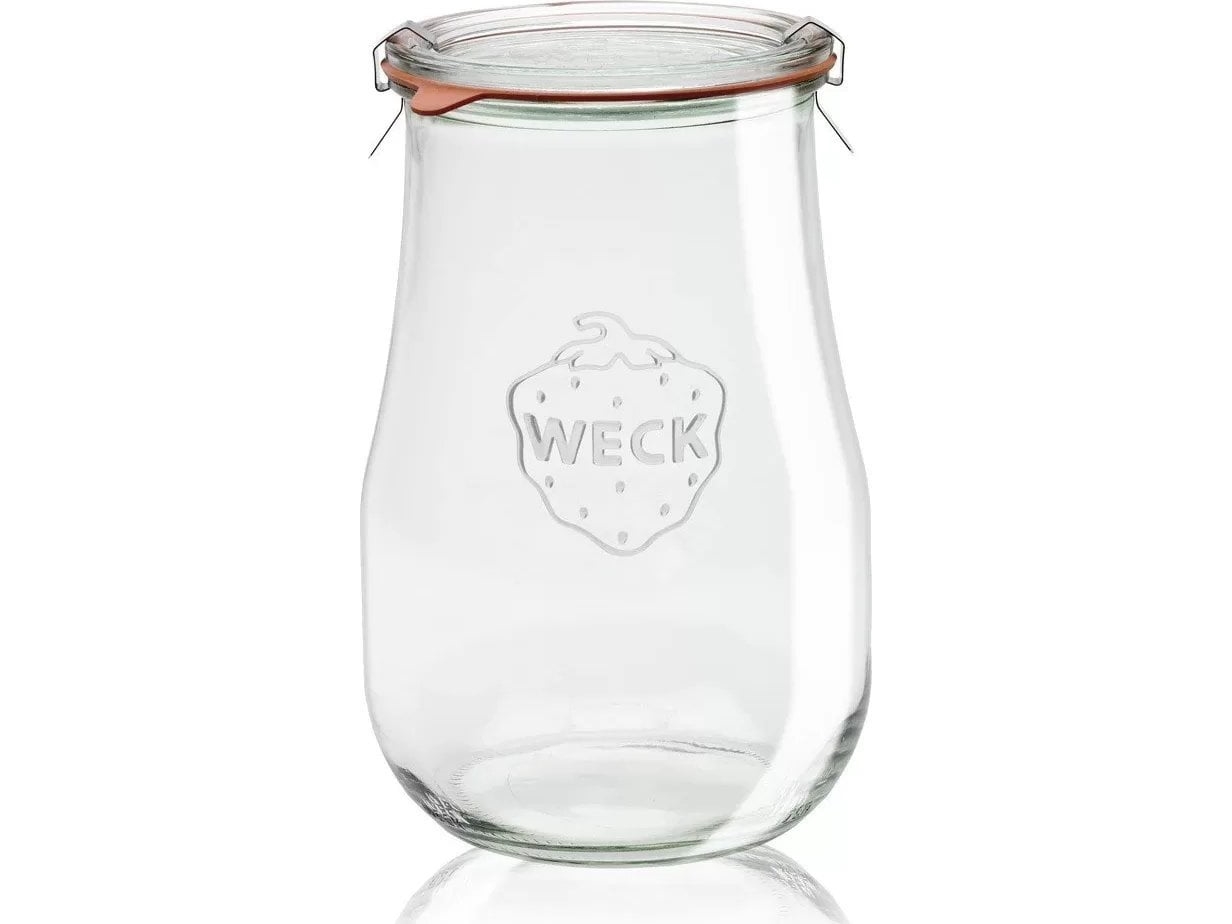 Jata WECK Round Rim Jar Tulip 1750ml | Catering - Servis - Termos, kannor & vattenkylare | GameStuff
