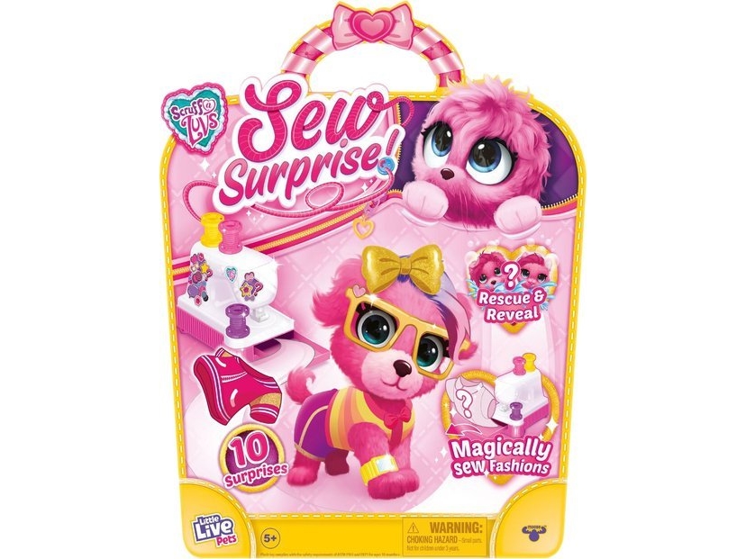 Scruff-a-luvs, Sew Wow, Pink