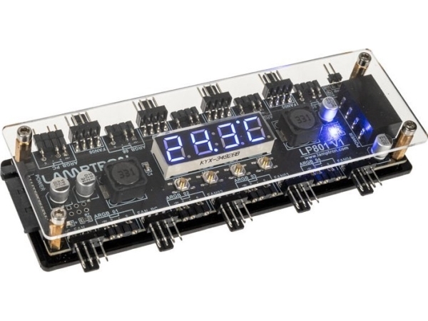 Lamptron Lp801 Lüftersteuerung Mit Display