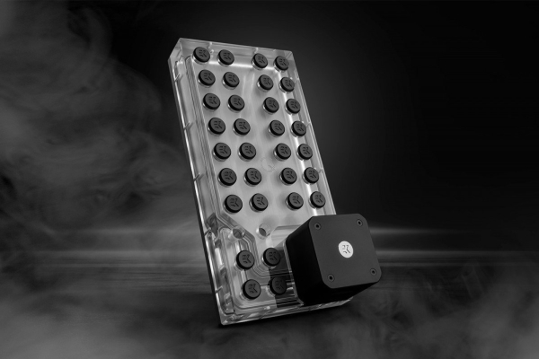 Ek Water Blocks Ek Wasserblöcke Ek-Vanduo Blöcke Ek-Quantumx Loop Distroplate D5 Pwm – Schwarz