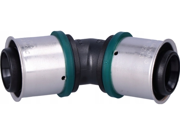 KAN-therm PPSU knæ 32/45'X2 presfitting