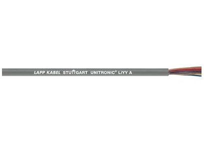 Lapp UNITRONIC LiYY A, Grå, Koppar, PVC, 81,6 kg/km, 190 kg/km, 1500 V | Datakablar | GameStuff