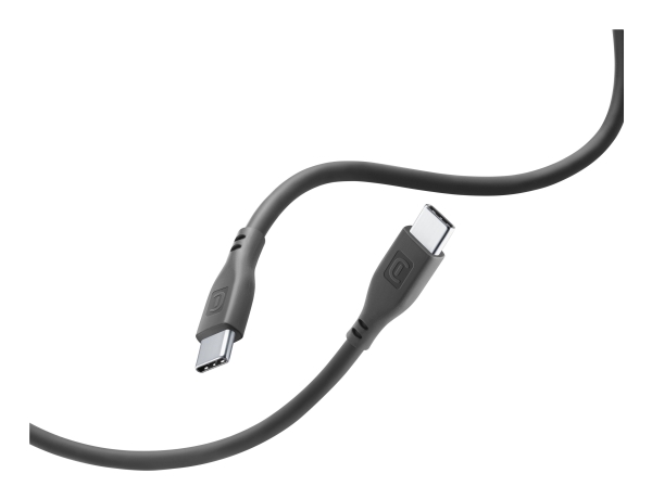 Cellularline 8018080431418, 1,2 M, Usb C, Usb C, Sort