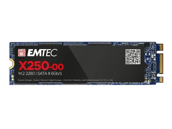 Emtec X250, 2 Tb, M.2, 520 Mb/S, 6 Gbit/Sec.