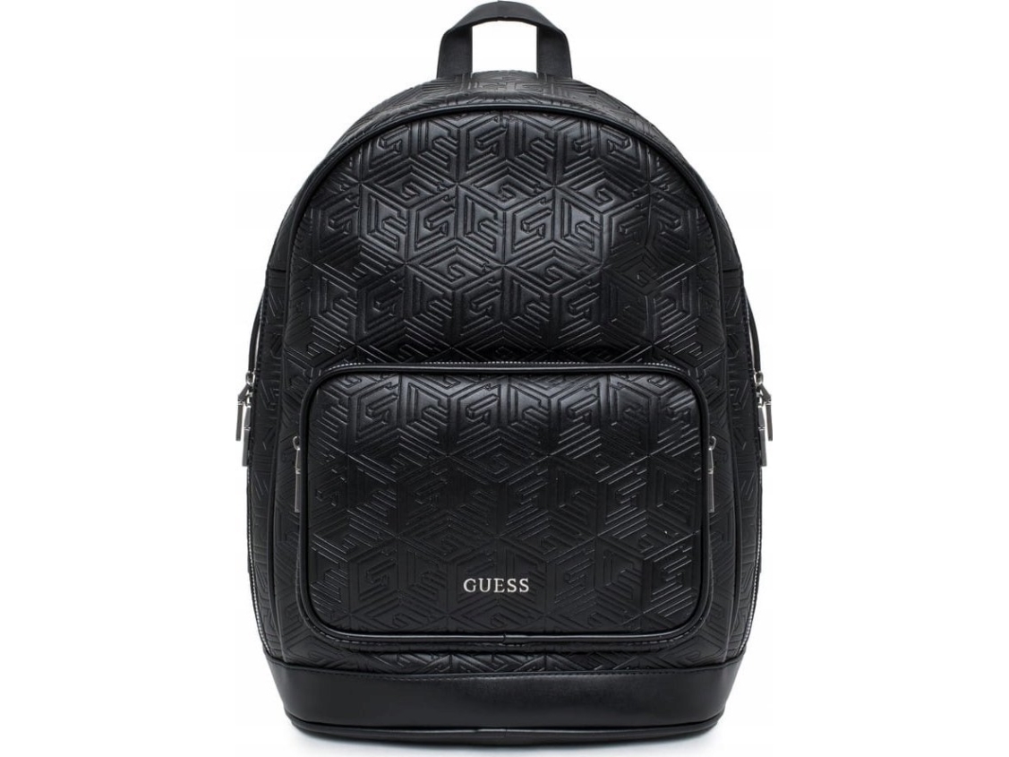 Guess Guess Baldo Polyurethane Backpack Black 4g Logo For Men 28 X 5 X 40 Cm For Men