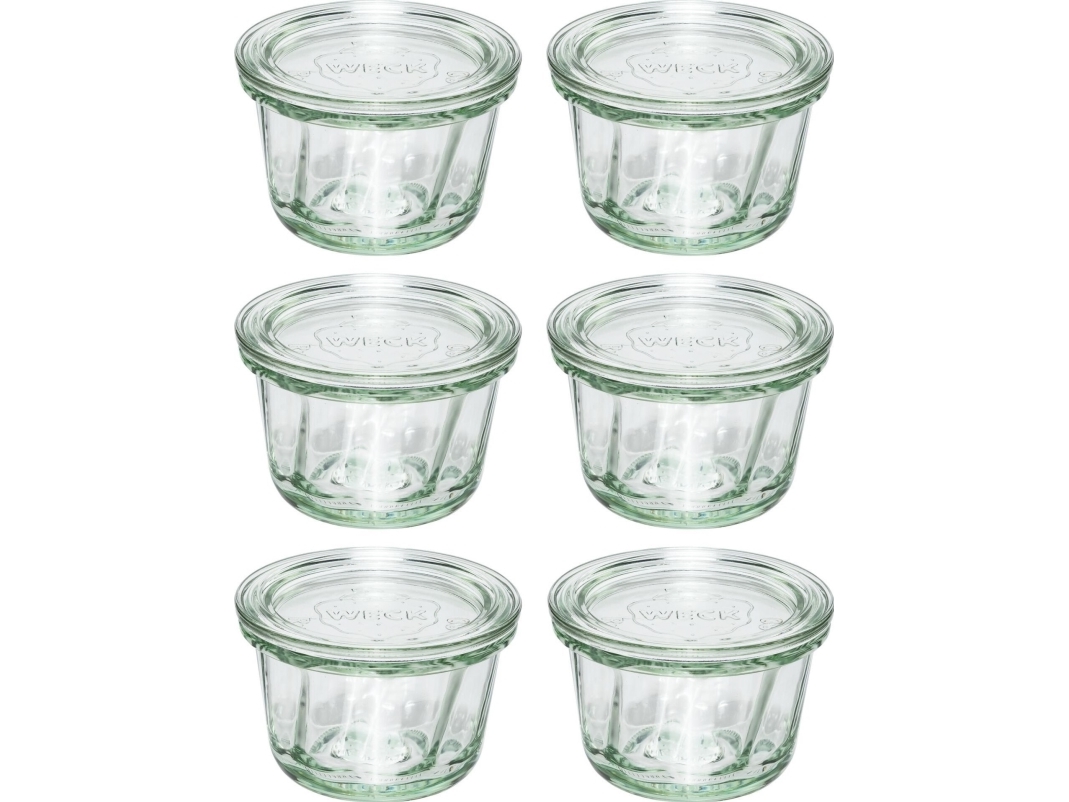 WECK Rundrandglas Gugelhupf 165ml 6er Pack | Catering - Servis - Termos, kannor & vattenkylare | GameStuff