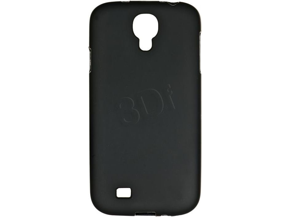 Hishell Supertunt Bakstycke I Silikon För Samsung I9500 I9505 Galaxy S4 Svart Eu Blister
