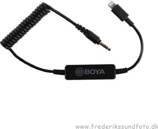 Boya Boya adapter 3,5mm - Lightning 35C-L | Datortillbehör - Kablar & adaptrar - Adaptrar | GameStuff