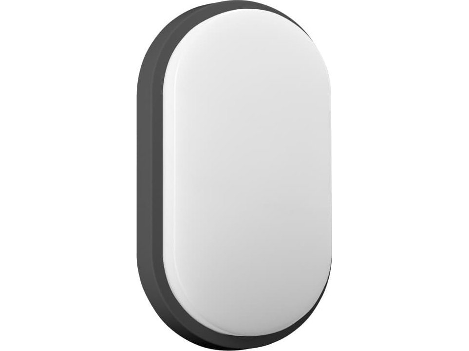 Deckenleuchte Orno Plafoniera Led Nefryt Led 15W 4000K Ip54 Schwarz Or-Op-6147Blpm4