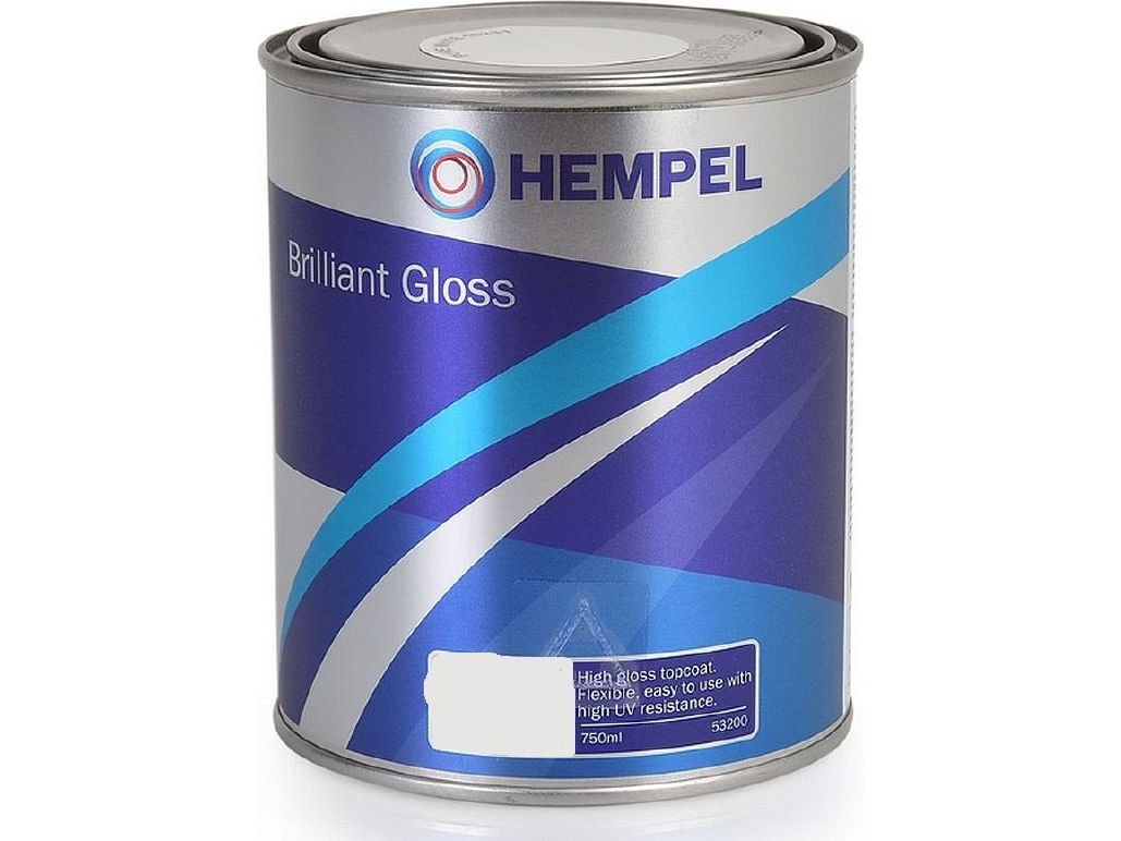 Hempel Brilliant Gloss 38140 Ice Blue 0 75 L