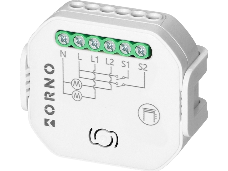 ORNO TUYA smart Wi-Fi+BLE inbyggnadsrelä till rullgardin | Smarta hem - Smart Home - Gardiner & solskydd - Rullgardiner | GameStuff