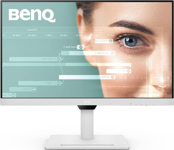 Benq Gw2790qt Ergo Eye-Care - Led-Skærm - 27" - 2560 X 1440 - Ips - 350 Cd/M² - 1000:1 - 5 Ms - Hdmi, Displayport - Højtalere - Hvid