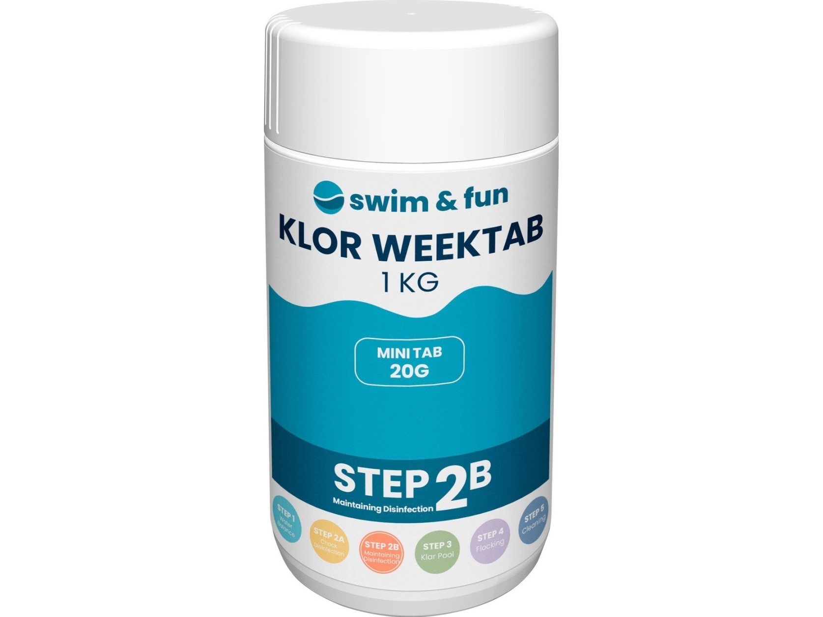 Klor Weektab 20 G, 1 Kg
