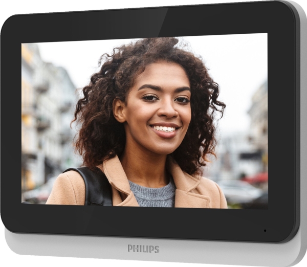 Videomonitor 7, Wi-Fi, pekskärm, utbyggbar med Philips WelcomeEye Connect 3 | Huset - Säkerhet & Larm - Åtkomstkontrollsystem | GameStuff