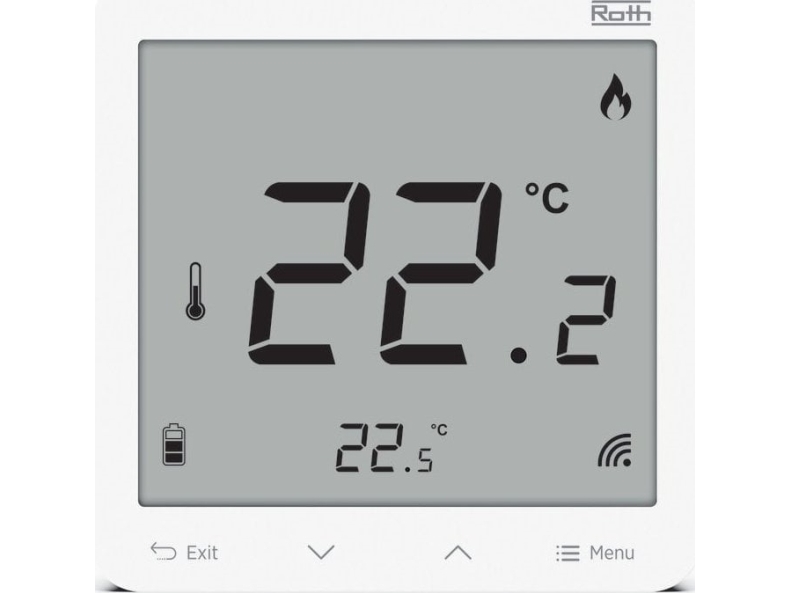 Roth Touchline SL Plus rumtermostat | VVS Artiklar - Uppvärmning - Golvvärme | GameStuff