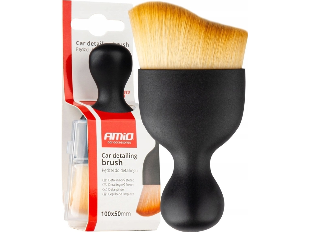 Borste för detaljrengöring borste för interiörrengöring detaljrengöring amio-04334 | Bilvård & Biltillbehör - Exteriör Bilvård - Tvätttillbehör | GameStuff