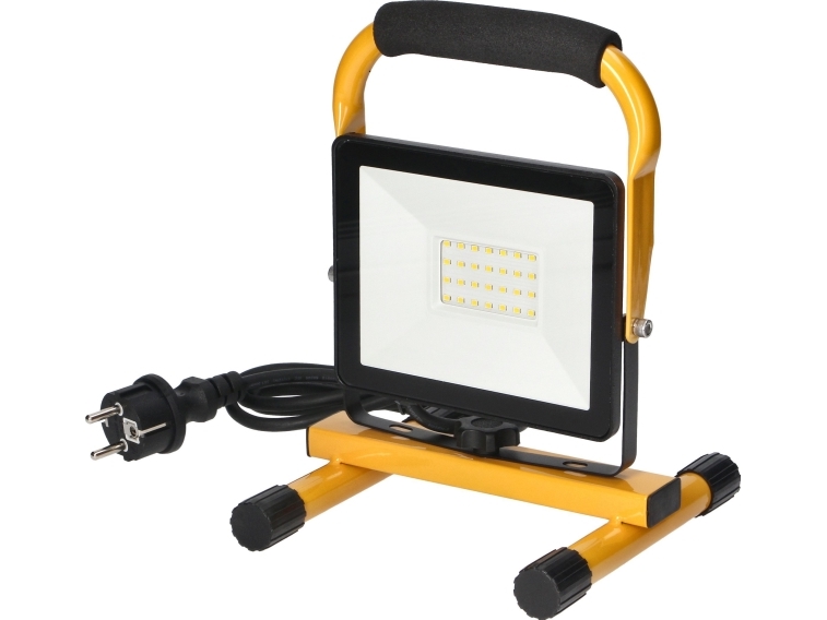 Orno CAVO portabel 30W LED-strålkastare, på stativ, 2400 lm, IP65, 4000K, med 1,5m kabel | Belysning - Annan belysning - Övriga | GameStuff