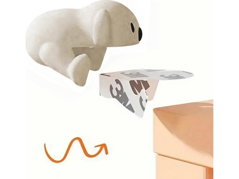 DA258B Hörnskydd beige hund | Huset - Säkerhet & Larm - Säkerhetsmaterial | GameStuff