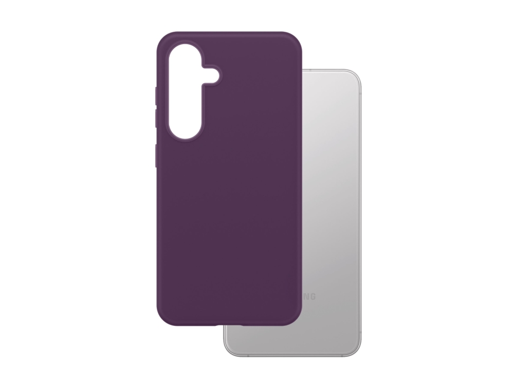 Care By Panzerglass Bagsidecover Til Mobiltelefon Flagskib 100 Genbrugt Thermoplastisk Polyurethan Tpu Blomme Lilla For Samsung Galaxy