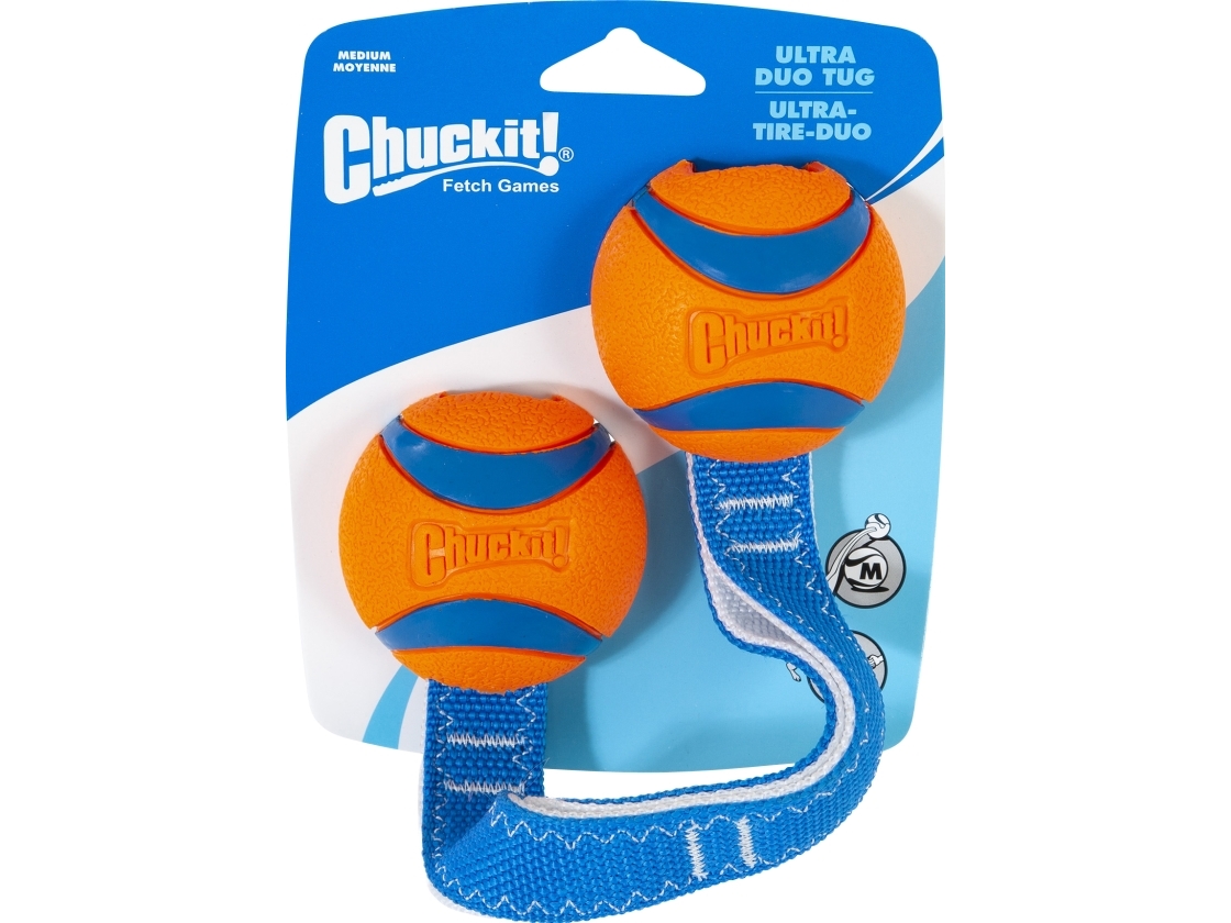 CHUCKIT Ultra bolde på reb, M | Sällskapsdjur - Hund - Leksaker & Aktivering | GameStuff