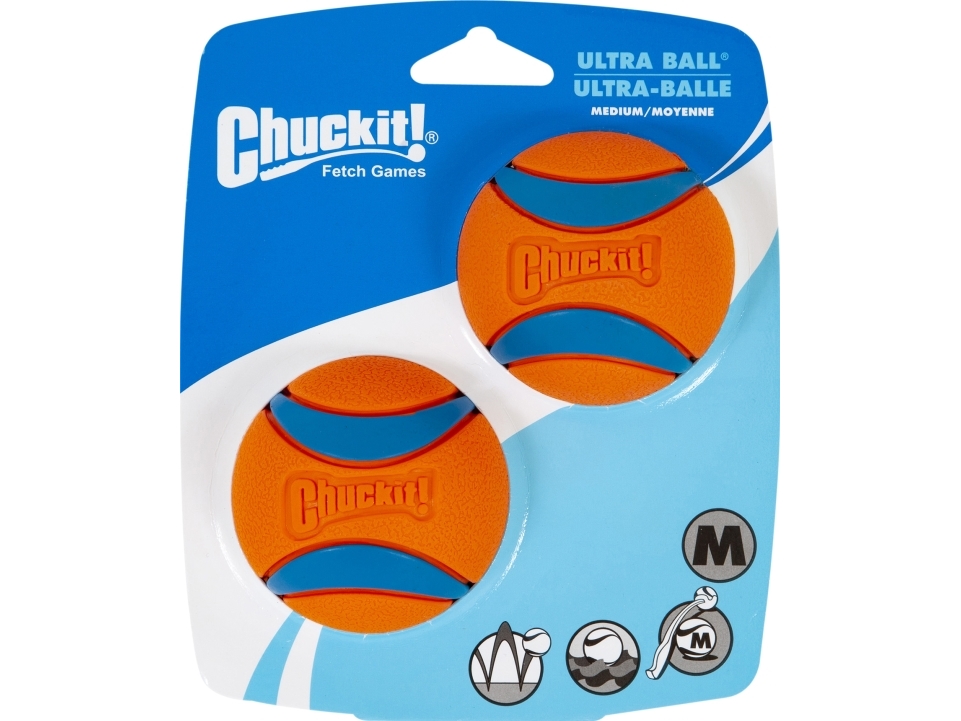 CHUCKIT Ultra bold, M, 2 stk. | Sällskapsdjur - Hund - Leksaker & Aktivering | GameStuff