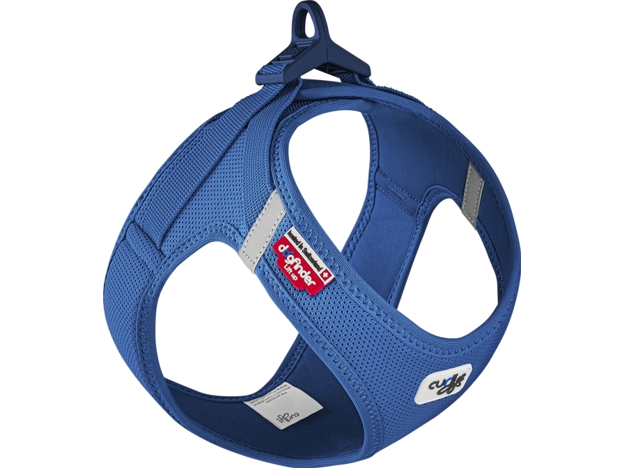 Curli Vest Sele Clasp Air-Mesh Blue S