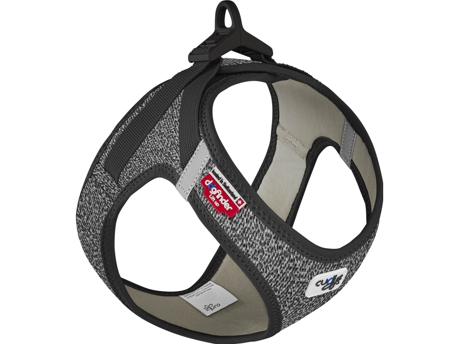 Curli Vest sele Clasp Merino Black XL | Sällskapsdjur - Hund - Hundseler | GameStuff