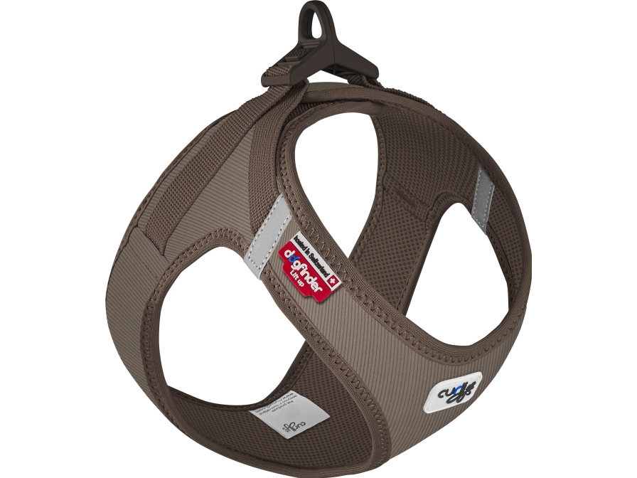 Curli Vest sele Clasp Cord Brown M | Sällskapsdjur - Hund - Hundseler | GameStuff