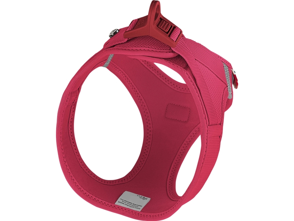 Curli Vest sele Clasp Air-Mesh Red L | Sällskapsdjur - Hund - Hundseler | GameStuff