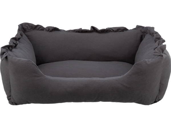 Trixie Amelie Bed Square 80 × 60 Cm Dark Grey