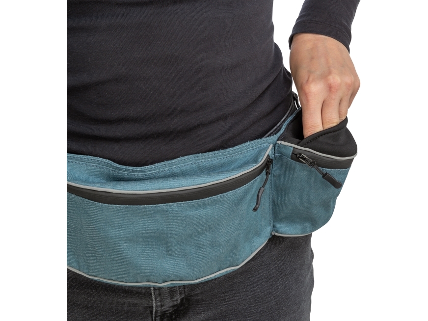 Trixie Baggy Belt hip bag, belt: 62–125 cm, blue | Djurmärken - Tillbehör - Trixie | GameStuff