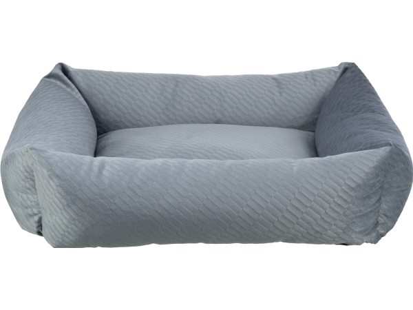 Trixie Alena Bed Square 80 × 60 Cm Blue Grey
