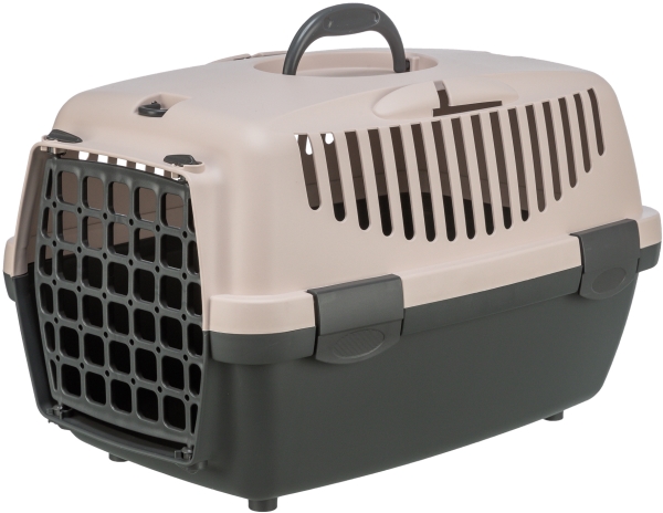Trixie Capri 1 transport box, XS:32×31×48cm,dark grey/blush | Djurmärken - Tillbehör - Trixie | GameStuff