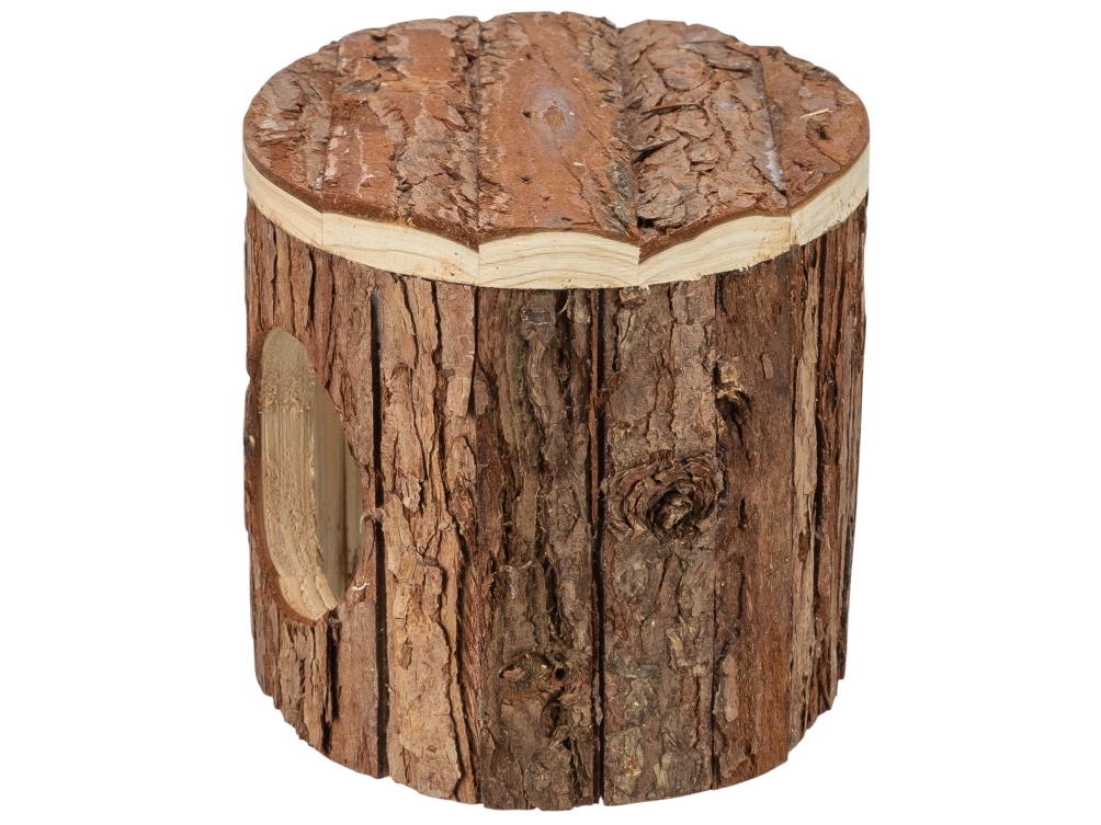 Trixie Mette house, hamsters, bark wood, 18 × 12 × 12 cm | Djurmärken - Tillbehör - Trixie | GameStuff