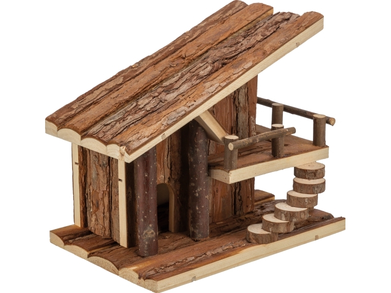 Trixie Jule house, hamsters, bark wood, 25 × 21 × 18 cm | Djurmärken - Tillbehör - Trixie | GameStuff