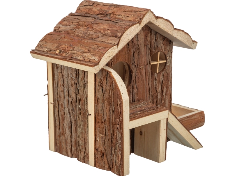 Trixie Henna house, hamsters, bark wood, 27 × 21 × 15 cm | Djurmärken - Tillbehör - Trixie | GameStuff