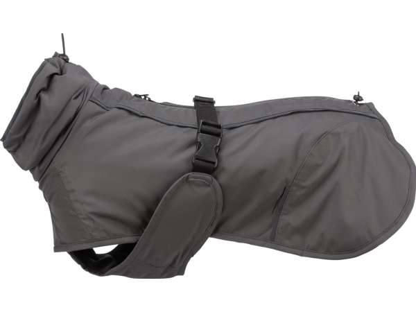 Trixie Limoux coat, S: 36 cm, stone grey | Sällskapsdjur  >  Hund  >  Jacka - kappa - regnkappa - stickat plagg | GameStuff