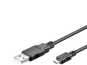 goobay - USB-kabel - USB (han) til Micro-USB Type B (han) - USB 2.0 - 5 m - sort