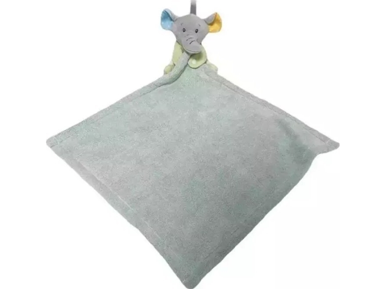 Tulilo - Elefant Graues Handtuch 35X35cm