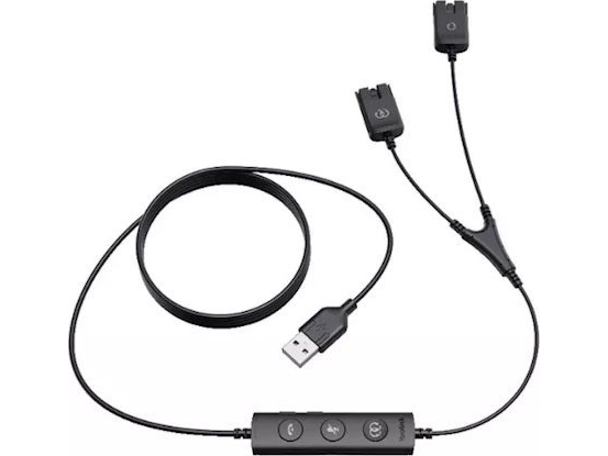 Yealink USB/QD Trainer Cable for YHS Headsets