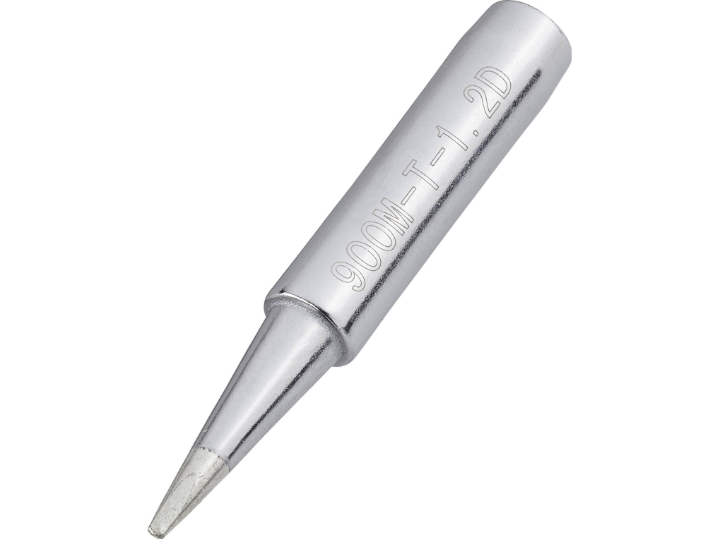 TOOLCRAFT Lödspets Mejselform Spetsstorlek 1,2 mm Spetslängd 17 mm Innehåll 1 st | VVS Artiklar - Verktyg för VVS - Lödningsverktyg | GameStuff