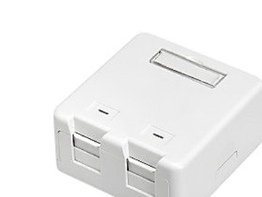 Monteringsdosa 2Xrj45 Keystone - 127767 Monteringsdosa 2Xrj45 Keystone | Datortillbehör - Nätverk - Övriga tillbehör | GameStuff