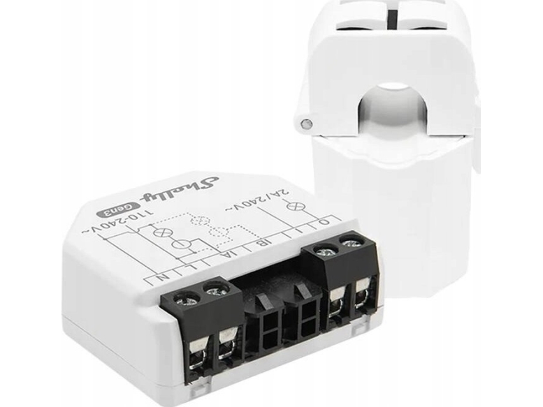 Shelly Em Gen3 + 50A Ct - Wifi 1-Phasen-Energiezähler, 50A