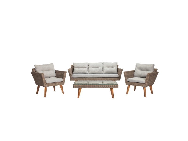 Domoletti Outdoor Furnit Set Table 2chair And Sofa