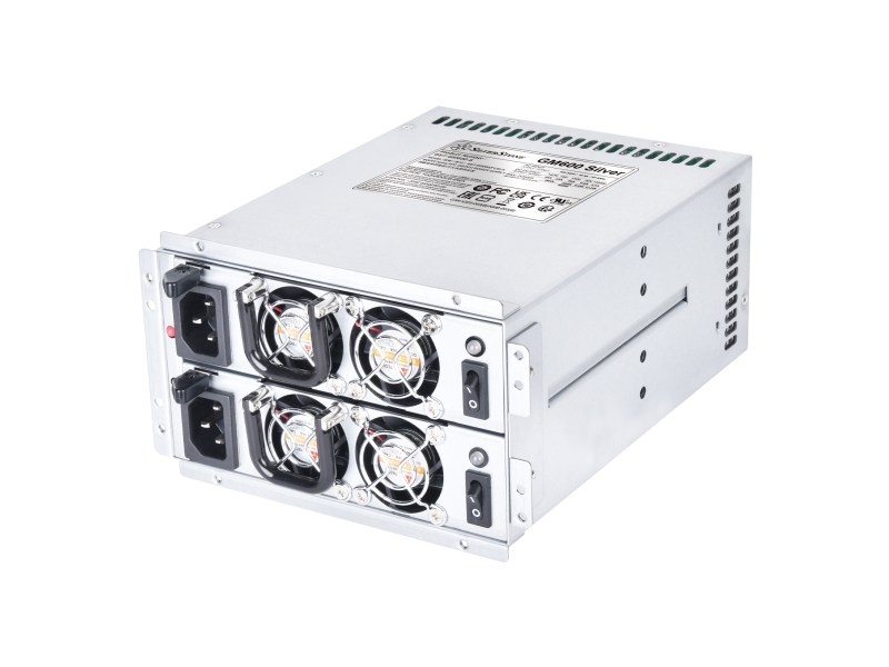Silverstone Gm600 Silber, 1200 W, 90 - 264 V, 47 - 63 Hz, Aktiv, 170 W, 1200 W