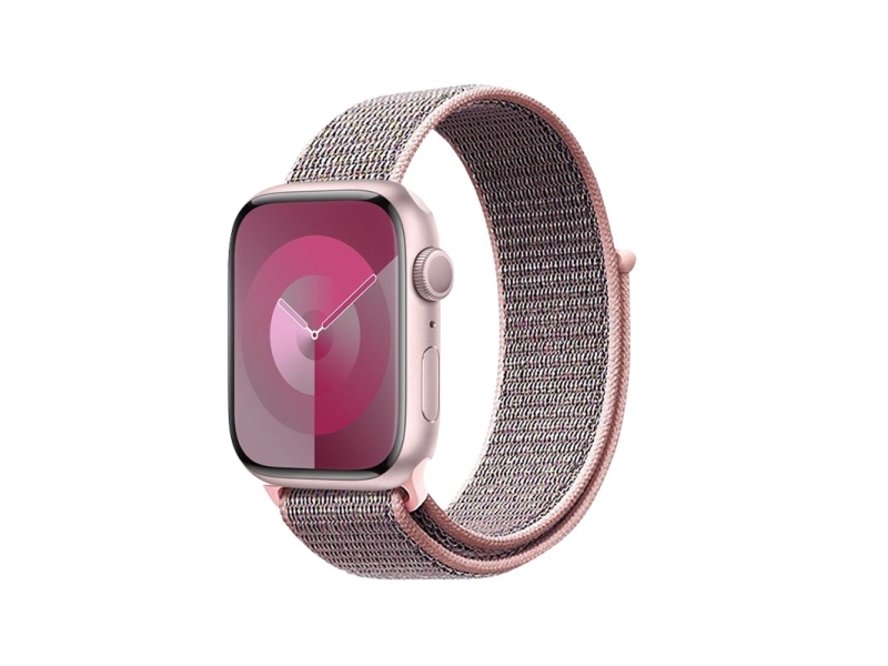 Crong Crg-40Nlb-Rose, Urrem, Apple, Apple Watch 38/40/41 Mm, Nylon, Blå