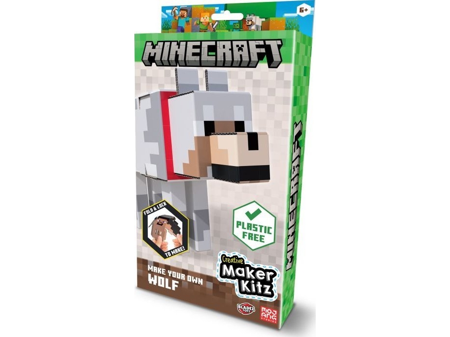 Bladez Minecraft Baue Eine Wolf-Figur Mc85846 /6
