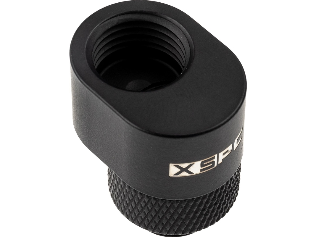 Xspc Xspc G1/4 Rotary 7Mm Offset Fitting - Mattschwarz